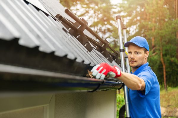 Business Gutter Cleaning in Lewisville