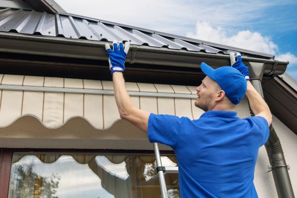 Rain Gutter Maintenance in Lewisville