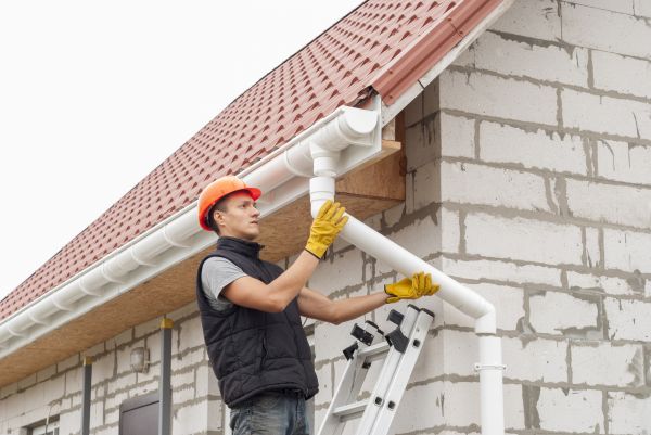 Downspout Blockage Removal in Lewisville